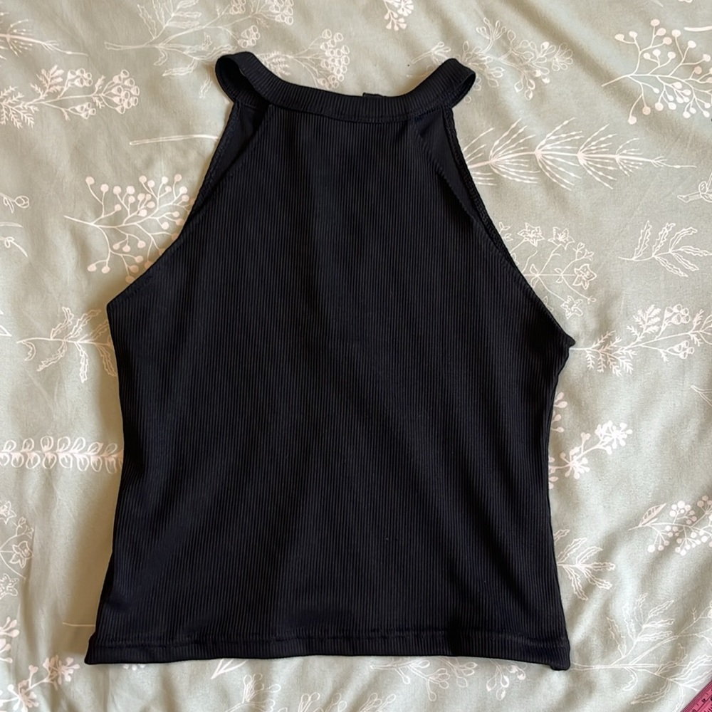 Racerback zip front tank top - Picture 2 of 5